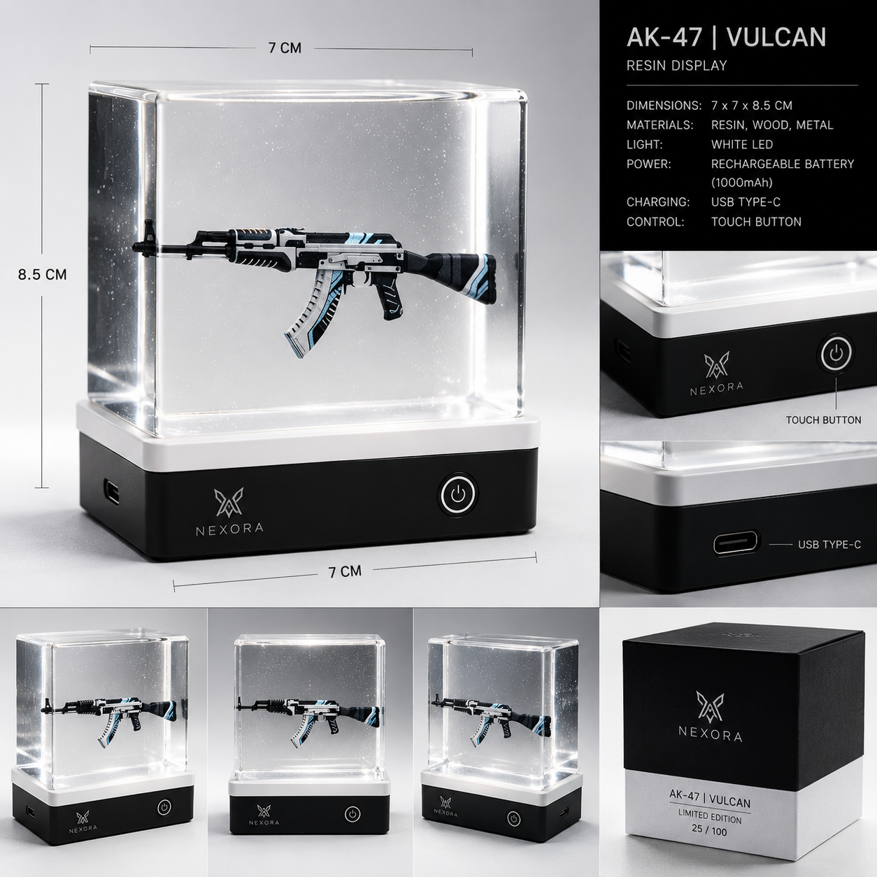 نمای دیگری از AK-47 Vulcan